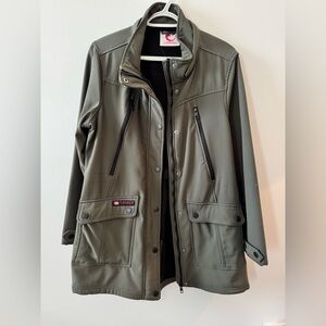Canada Weather Gear Olive Utility Jacket for Women Size Small
